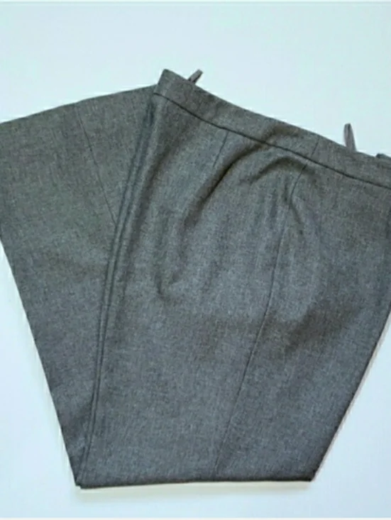 Le Suit Grey Blazer And Pant Suit Set Sz 16 - Picture 8 of 9